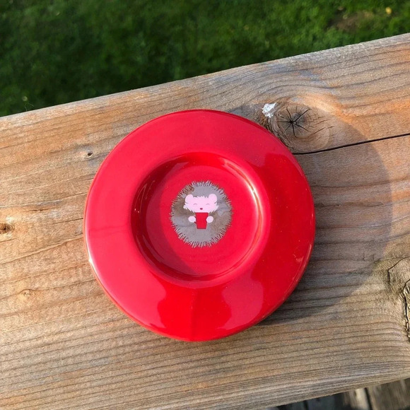 David’s Tea festive Mug with Lid and Diffuser  - Red - Picture 7 of 7